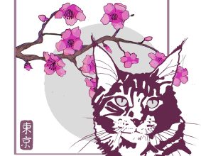 CHATTERIE DES FLEURS DE TOKYO