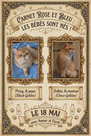 Image de la portée de chaton de l'élévage ARTAUD SABINE