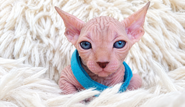Image de la portée de chaton de l'élévage LES SPHYNX DE SOPHIE