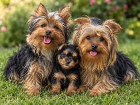 Chiots d'apparence Yorkshire terrier à vendre chez l'éleveur DESSE VALERIE     ELEVEUR  DE YORKSHIRE TERRIER  DANS LE 59540
